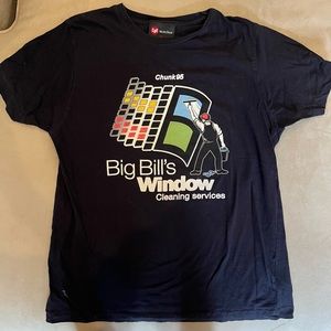 Microsoft Ironic Graphic T-Shirt